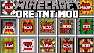 Minecraft ORE TNT MOD  FIGHT OFF EVIL VILLAGERS AND SURVIVE THE EXPLOSIVES Minecraft [upl. by Eitten]