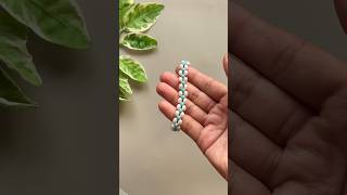 DIY pearl bracelet tutorial learn handmade necklace anklet diy craft pearl bracelet anklets [upl. by Cleon]