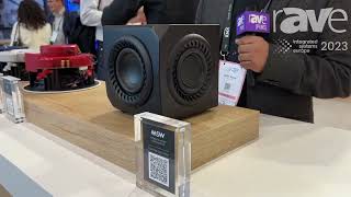 ISE 2023 Lithe Audio Displays AllinOne Wireless Music Subwoofer [upl. by Ardnael]