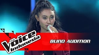 Novi  Titanium  Blind Auditions  The Voice Indonesia GTV 2018 [upl. by Newnorb]