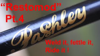 Pashley Modifications Part 4  Welding fettling andriding [upl. by Kavita]