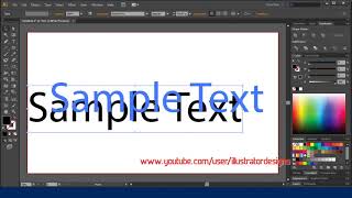 illustrator Tutorial Underline Text [upl. by Dallon]