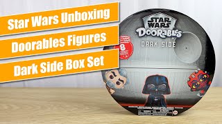 Star Wars Doorables Dark Side Exclusive Set  Star Wars Unboxing [upl. by Diley]