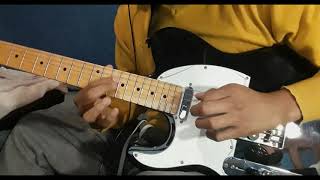 Stevie wonder  Contusion Guitar solo cover [upl. by Acinaj]