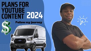 My plans amp changes to my YouTube channel for 2024  cargo van business [upl. by Fu]