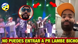 FUERTE Arcangel Y bad bunny Le tiran en Vivo a Anuel en el caserío Luis llorens torres 😨 [upl. by Slade]