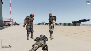 Operation 110Montauk  Beginning of ACT 2 Blaze of Glory  Arma 3 OpTre Halo Mod 6152024 [upl. by Dnomra662]