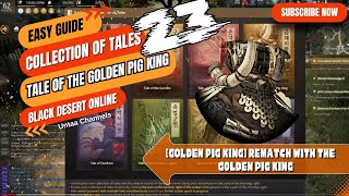 Golden Pig King Rematch With the Golden Pig King  Black Dessert Online [upl. by Konstance]