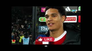 Virgil Van Dijk and Jarrel Quansah’s POST MATCH INTERVIEW  Fulham 11 Liverpool [upl. by Armalla]