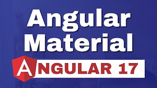 How to use Angular Material in Angular 17 [upl. by Mila278]