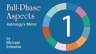 Astrology FullPhase Aspects Easy Way to Look at a Chart [upl. by Hayyikaz743]