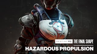 Hazardous Propulsion Titan Exotic Chest Armor Preview  Destiny 2 The Final Shape [upl. by Najib401]