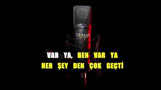 Altay x Taladro  Var Ya  Karaoke  Md Altyapı  Cover  Lyrics  HQ [upl. by Aivitnahs]