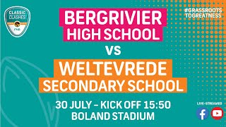 Rugby  Bergrivier High School vs Weltevrede Secondary School [upl. by Hgielra]