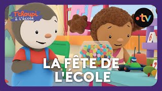 Tchoupi à lécole  La tombola de la kermesse EP42 [upl. by Elwyn]