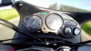 Suzuki GSX 750 F top speed [upl. by Yremrej]