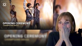 MARK TUAN ft KISS OF LIFE quot2024 VALORANT Champions Opening Ceremonyquot REACTION [upl. by Rodriguez341]