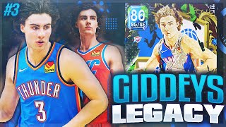 GIDDEYS LEGACY 3  UPGRADING TO SAPPHIRE NBA 2K22 MYTEAM [upl. by Berte642]