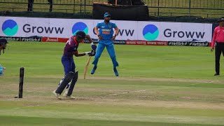 Aasif Sheikh Historic half century against India  Virat Kohli One hand catch to dismiss Aasif [upl. by Constantino]