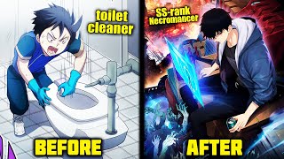 Leveling Systems Gave the Toilet Cleaner the Skills of a SSrank Necromancer  Manhwa Recap [upl. by Shelba]