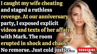 Caught My Wife Cheating Brutal Revenge Exposed at Anniversary Party  cheating reddit stories [upl. by Nutsud759]