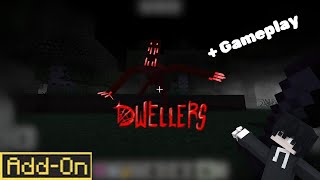 Dwellers Addon For MCPE 121 addon marketplaceGameplay [upl. by Ardua]