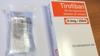 Antiplatelet Drugs Glycoprotein IIb  IIIa Inhibitors Tirofiban [upl. by Eidolem]