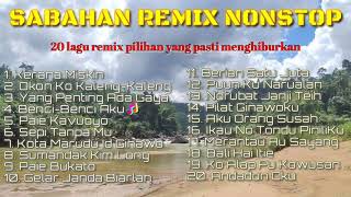 SABAHAN REMIX NONSTOP  REMIX KDMR [upl. by Htiffirg]