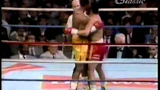 quotMartilloquot Roldán vs Tommy Hearns 29101987 [upl. by Adlee]