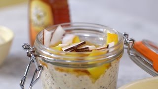 Mango overnight oats [upl. by Azilem]