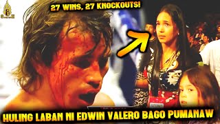 Ang Huling Laban ni Edwin Valero Dalawang Buwan Bago Pumanaw Hindi Umabot kay PACMAN [upl. by Aarika]