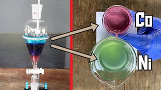 Separating Cobalt From Nickel Cobalt From Liion Batteries  Part 4 [upl. by Rollins716]