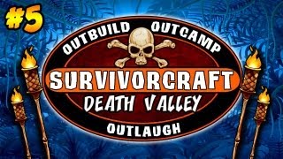 SurvivorCraft  Minecraft DEATH VALLEY  EP5 [upl. by Dosi]