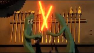 Gumby the Movie 1995 Lightsaber Duel [upl. by Yoshi]