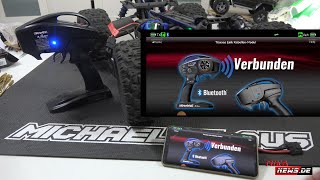 Traxxas Link Wireless Modul getestet am Traxxas Sledge 6S RTR  XMax TRX4 Hoss Max Rustler [upl. by Alva]