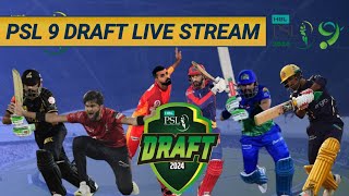 PSL 2024  Pakistan Super league draft Live streaming  PSL 9 draft time  Ad Sports [upl. by Eneluj]