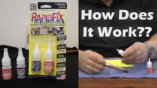 RapidFix Dual Adhesive System Demo  How It Works [upl. by Serafina]