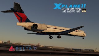 XPlane 11 🔴 Live 🔴  AC Request RotateSim MD90 IAE Engine Mod  KATL✈️KDAL✈️KMSY [upl. by Wistrup]