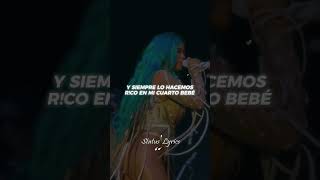 Karol G  Secreto 😏🔥  Estado para WhatsApp statuslyrics2oficial [upl. by Nahn]