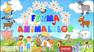 Ferma Animalelor  Sa invatam animalele de la ferma [upl. by Blen]