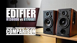 DSAUDIOreview  Edifier R1380DB vs Edifier R1700BT  soundDEMO [upl. by Wellington]