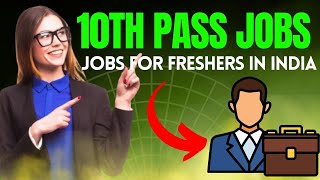 10th pass jobs  jobs for freshers in india  Customer service representative Hindi • No Expneeded [upl. by Nitreb]