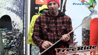 Test snowboard Ride Manic 2012 par Freeride Attitude [upl. by Einwat]