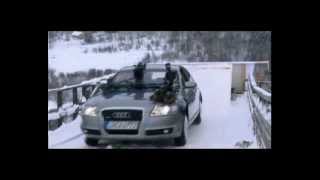 История подъёма Audi A6 42 quattro по трамплину в Финляндии [upl. by Holtz]