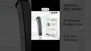 Nova NHT1045 Rechargeable trimmernovashortsshoppingshortvideoshortsfeedviralvideoviralshort [upl. by Nigam]