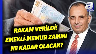 EmekliMemur Zammı Ne Kadar Olacak Faruk Erdem Zam Oranına Göre Örnek Maaş Hesabı  A Para [upl. by Noeled]