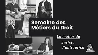 SMD  Le métier de Juriste dentreprise [upl. by Notserc969]