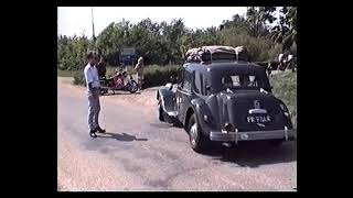 Jubileumrit 1994 Traction Avant Nederland Citroën Op 12 mei kasteel De Doornenburg te Doornenburg [upl. by Aihsoj788]