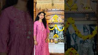 My Fridays are always Positive🪷🌿😍🙏🏻 aigirinandiniremix festival spurthivlogs pooja [upl. by Tabina]