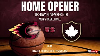 Citadel High School Home Opener vs Halifax Grammar Regular Season November 5th [upl. by Jaf]